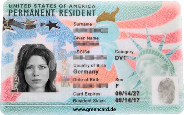 permanent resident card